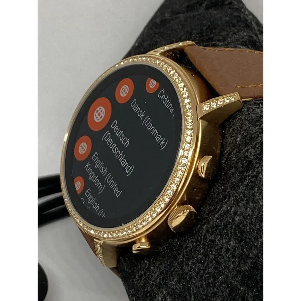 Fossil Gen 4 Authentic Digital Dial Smart Watch Custom Band FTW6015 LT310
